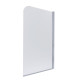 Шторка для ванни LIDZ Brama SS80x140R.CRM.FR Frost