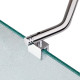 Шторка для ванни LIDZ Brama SS120x140L.CRM.FR Frost