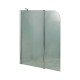 Шторка для ванни LIDZ Brama SS120x140L.CRM.FR Frost