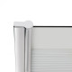 Шторка для ванни LIDZ Brama SS80x150L.CRM.L Linie
