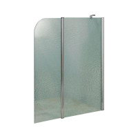 Шторка для ванны LIDZ Brama SS120x140R.CRM.FR Frost