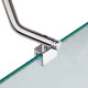 Шторка для ванни LIDZ Brama SS120x140R.CRM.FR Frost