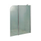 Шторка для ванни LIDZ Brama SS120x140R.CRM.FR Frost
