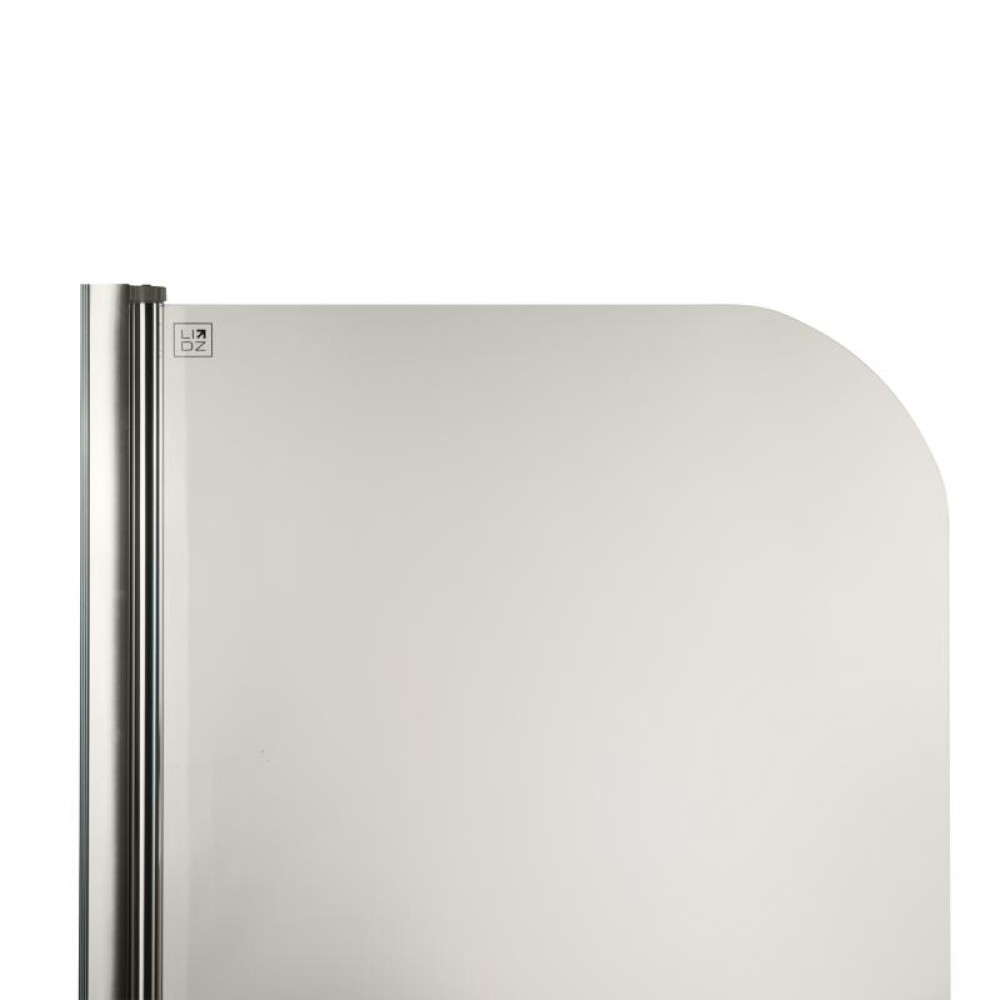 Шторка для ванни LIDZ Brama SS80x140L.CRM.TR