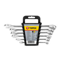 Набір комбінованих ключів TOPEX 8-17 мм 6 шт 35D755