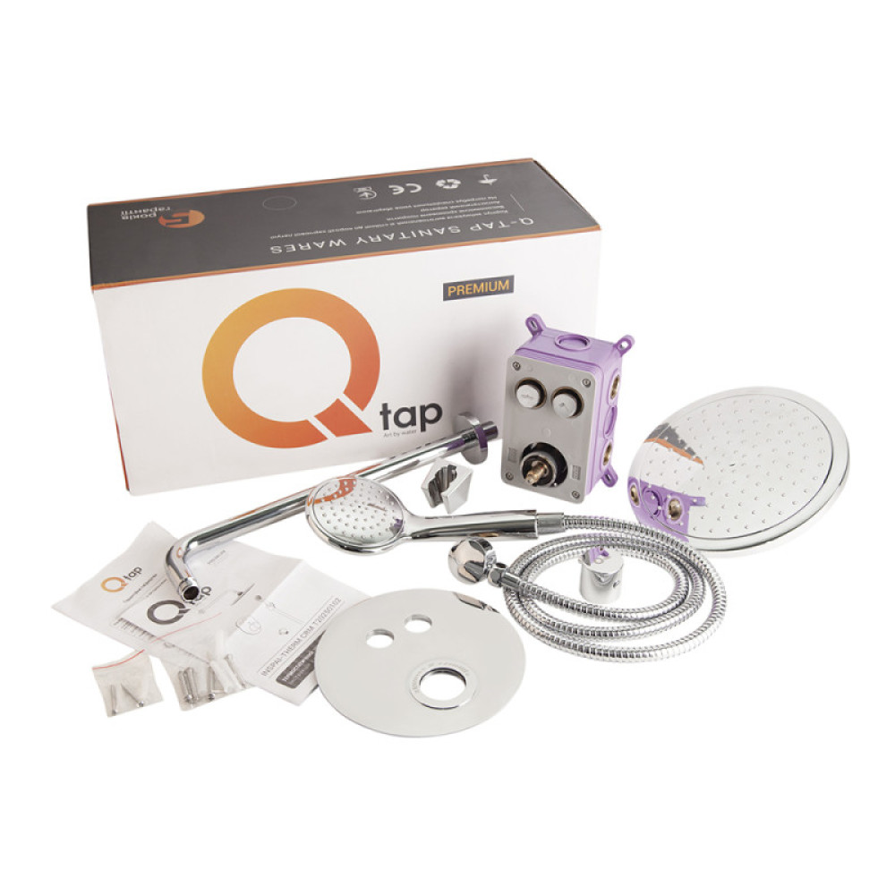 Душова система прихованого монтажу Q-tap Inspai-Therm CRM T20250102