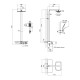 Душова система Qtap Sloup 57T106VKNW