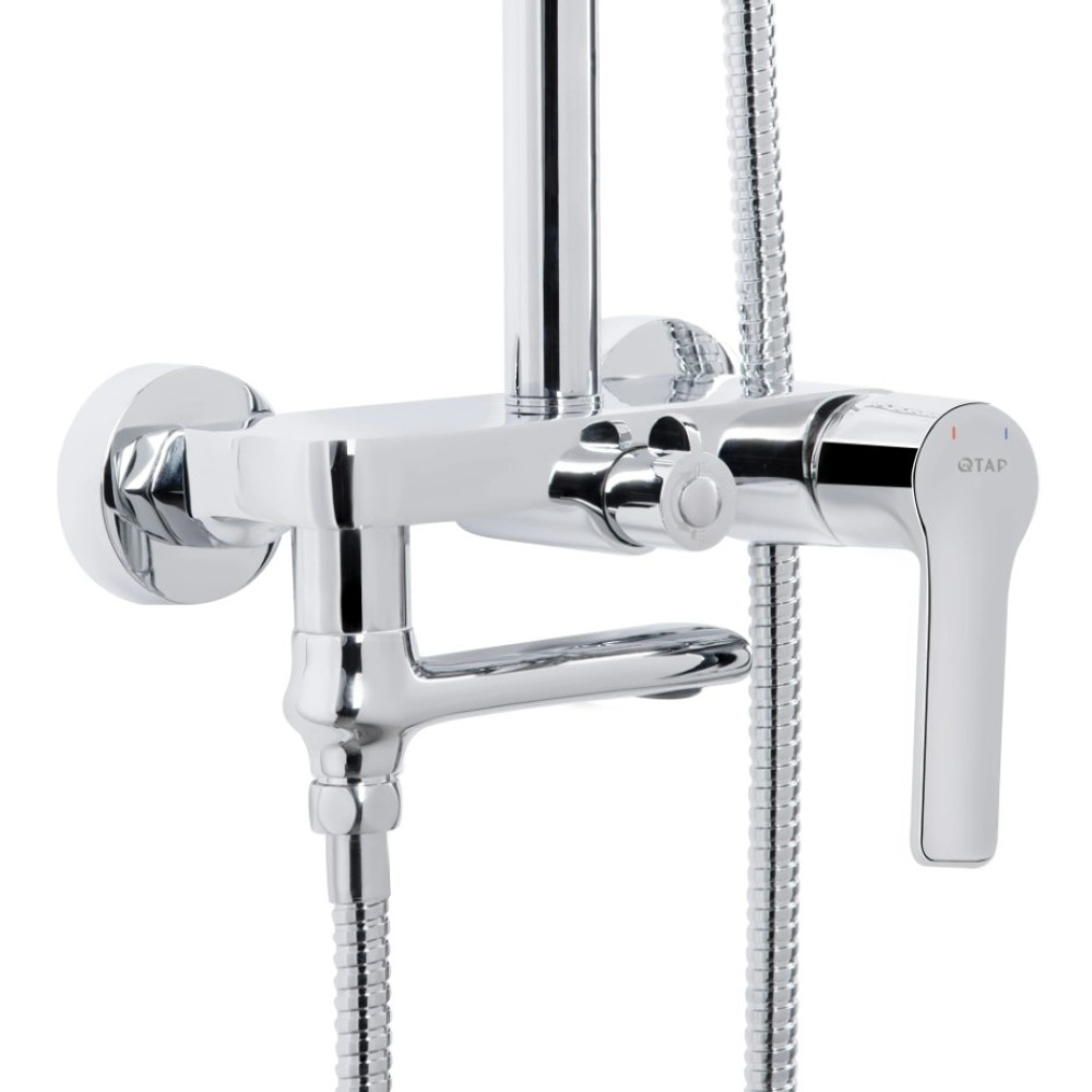 Душова система універсальна Qtap Taurus Chrome QTTAU111CRM45665