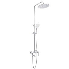 Душевая система универсальная Qtap Taurus Chrome QTTAU111CRM45665