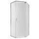 Душова кабіна Qtap Scorpio CRM10115-AC6, п'ятикутна, скло 6 мм Clear без піддону SCOCRM10115AC6