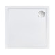 Душова кабіна Qtap Aquarius CRM1099SC6 Clear 2020x900x900 мм + піддон Tern 309912C 90x90x12 см із сифоном
