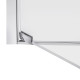 Душова кабіна Qtap Aquarius CRM1099SC6 Clear 2020x900x900 мм + піддон Tern 309912C 90x90x12 см із сифоном