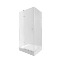 Душова кабіна Qtap Capricorn CRM1018RC6 Clear 2020x1000x800 мм + піддон Tern 301812C 100x80x12 см із сифоном