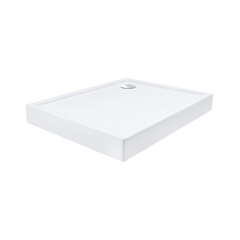 Душевая кабина Qtap Capricorn CRM1018RC6 Clear 2020x1000x800 мм + поддон Tern 301812C 100x80x12 см с сифоном