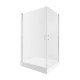 Душова кабіна Qtap Gemini CRM1099SC Clear 2020x900x900 мм + піддон Tern 309912C 90x90x12 см із сифоном