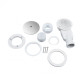 Душова кабіна Qtap Presto CRM1088AP5 Pear + піддон Robin 308812C із сифоном