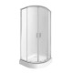 Душова кабіна Qtap Taurus CRM1099AC6 Clear 2020x900x900 мм + піддон Robin 309912C 90x90x12 см із сифоном