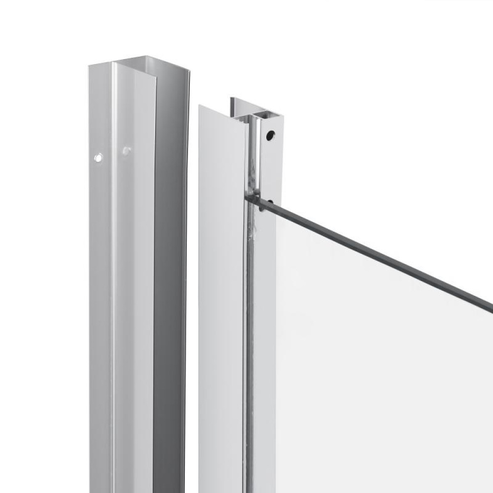 Душова кабіна Qtap Taurus CRM1099SC6 Clear 2020x900x900 мм + піддон Tern 309912C 90x90x12 см із сифоном