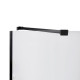 Душова кабіна Qtap Capricorn BLA1099SC6 90x90 см, скло Clear 6 мм, покриття CalcLess без піддону