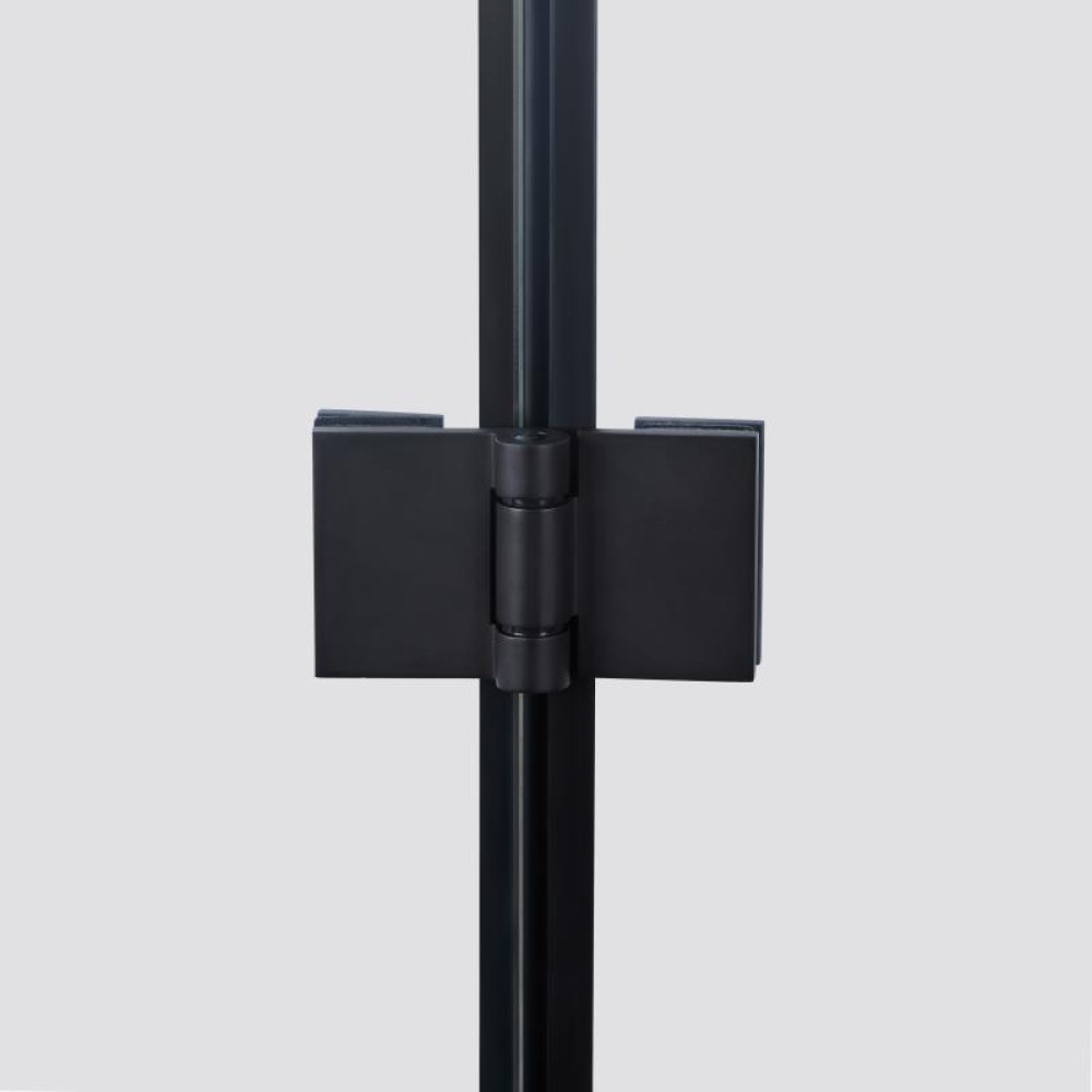 Душова кабіна Qtap Capricorn BLA1099SC6 90x90 см, скло Clear 6 мм, покриття CalcLess без піддону