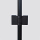 Душова кабіна Qtap Capricorn BLA1099SC6 90x90 см, скло Clear 6 мм, покриття CalcLess без піддону