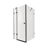 Душова кабіна Qtap Capricorn BLA1099SC6 90x90 см, скло Clear 6 мм, покриття CalcLess без піддону