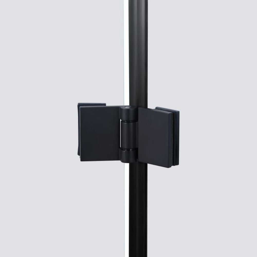 Душова кабіна Qtap Capricorn BLA1099SC6 90x90 см, скло Clear 6 мм, покриття CalcLess без піддону