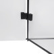 Душова кабіна Qtap Capricorn BLA1099SC6 90x90 см, скло Clear 6 мм, покриття CalcLess без піддону
