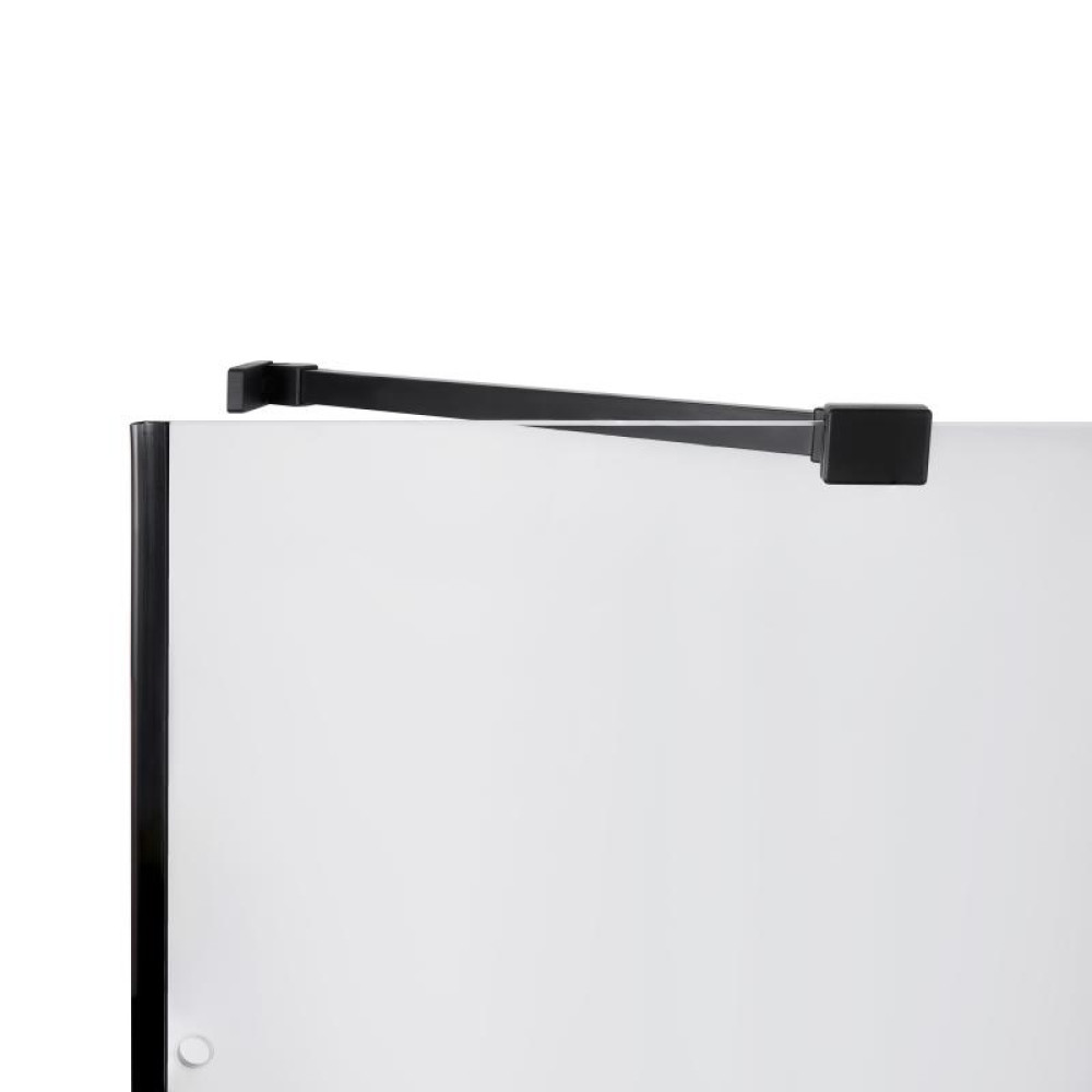 Душова кабіна Qtap Capricorn BLA10128RC6, скло Clear 6 мм, покриття CalcLess без піддону