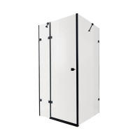 Душевая кабина Qtap Capricorn BLA10128RC6, стекло Clear 6 мм, покрытие CalcLess без поддона