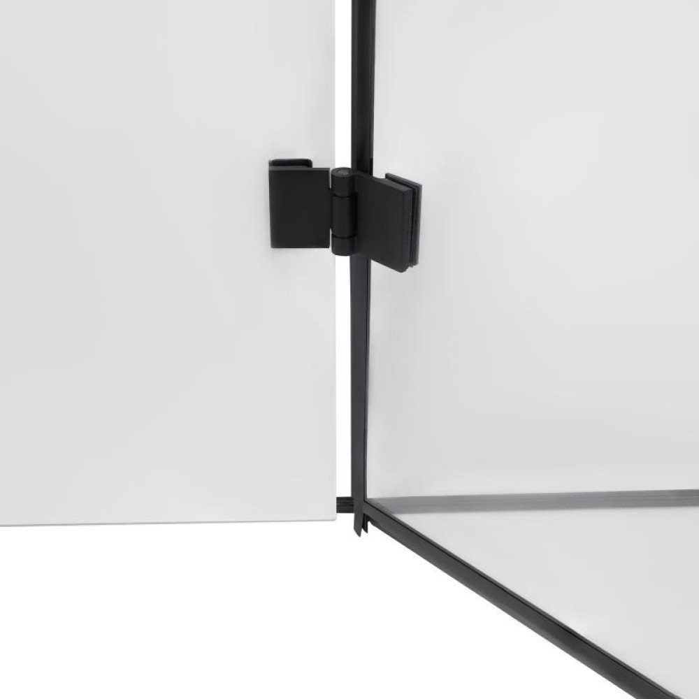 Душова кабіна Qtap Capricorn BLA10128RC6, скло Clear 6 мм, покриття CalcLess без піддону