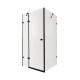 Душова кабіна Qtap Capricorn BLA10128RC6, скло Clear 6 мм, покриття CalcLess без піддону