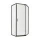 Душевая кабина Qtap Scorpio BLA10115-AC6 100x100 см, стекло Clear 6 мм, покрытие CalcLess без поддона