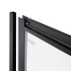 Душова кабіна Qtap Pisces BLA107-9SC5, скло Clear 5 мм без піддону