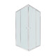 Душова кабіна Qtap Pisces CRM109-11SP5 90-105x90-105 см, скло Pear 5 мм без піддону
