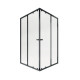 Душова кабіна Qtap Pisces BLA109-11SC5 90-105x90-105 см, скло Clear 5 мм без піддону