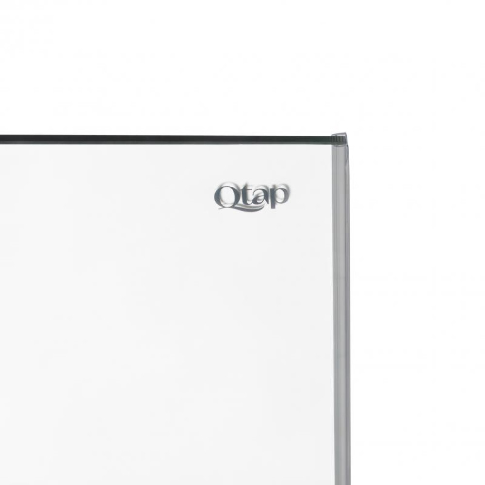 Набір Qtap душова кабіна Taurus CRM1011AC6 Clear + піддон Robin 301112 із сифоном