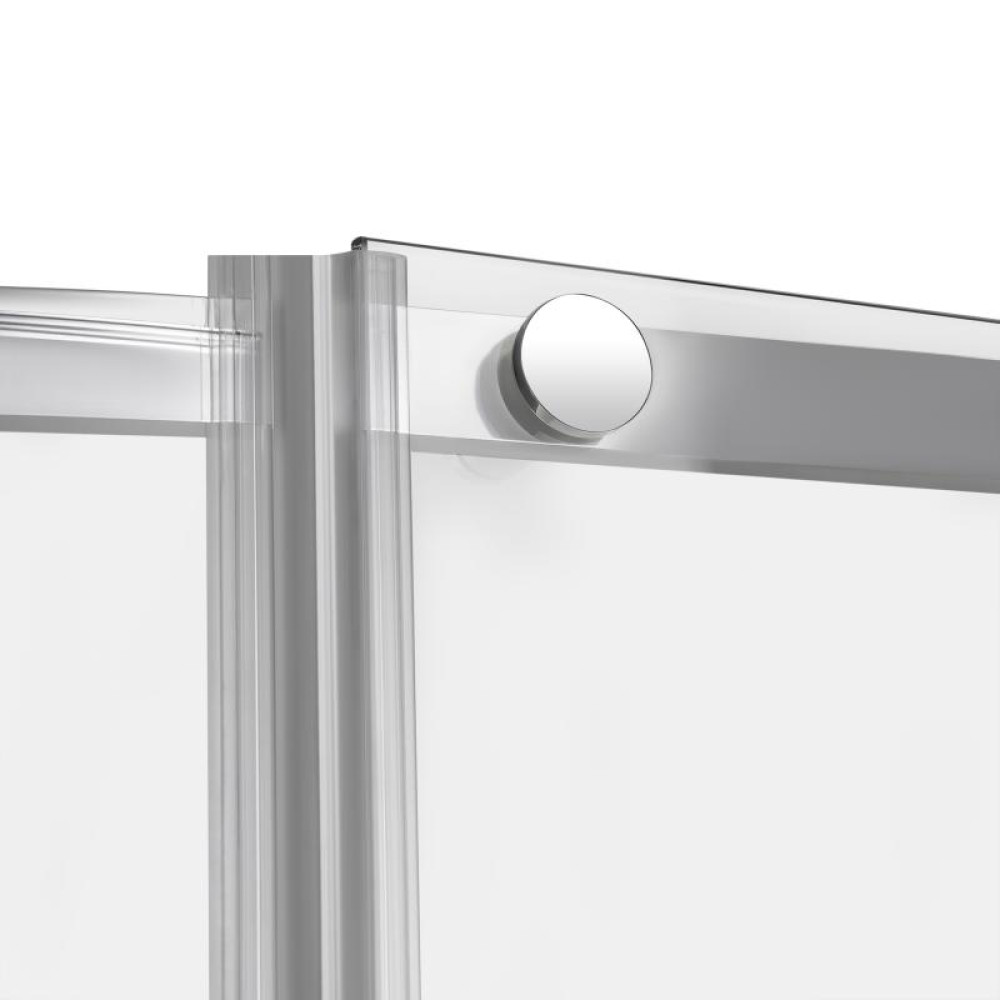 Набір Qtap душова кабіна Virgo CRM1099AC8 Clear + піддон Robin 309912C із сифоном
