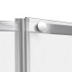 Набір Qtap душова кабіна Virgo CRM1099AC8 Clear + піддон Robin 309912C із сифоном