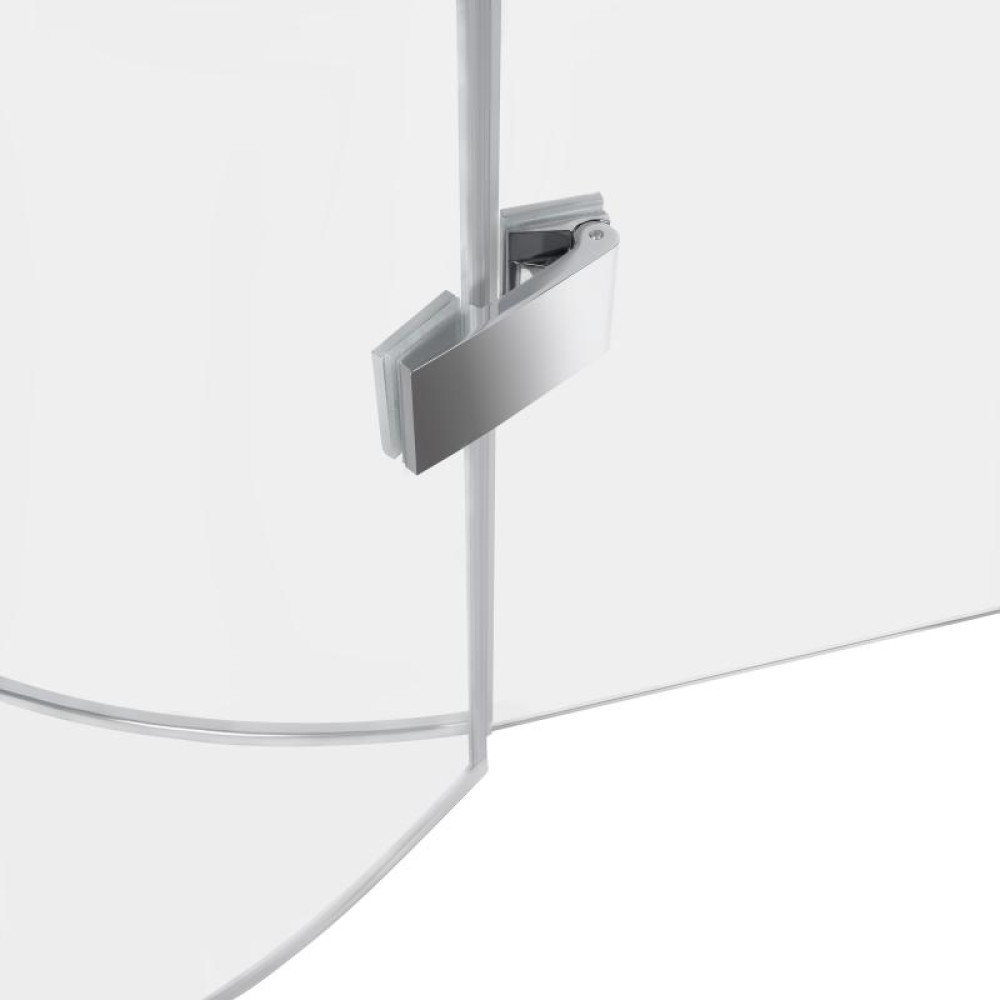 Набір Qtap душова кабіна Virgo CRM1099AC8 Clear + піддон Robin 309912C із сифоном