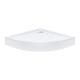 Набір Qtap душова кабіна Virgo CRM1099AC8 Clear + піддон Robin 309912C із сифоном