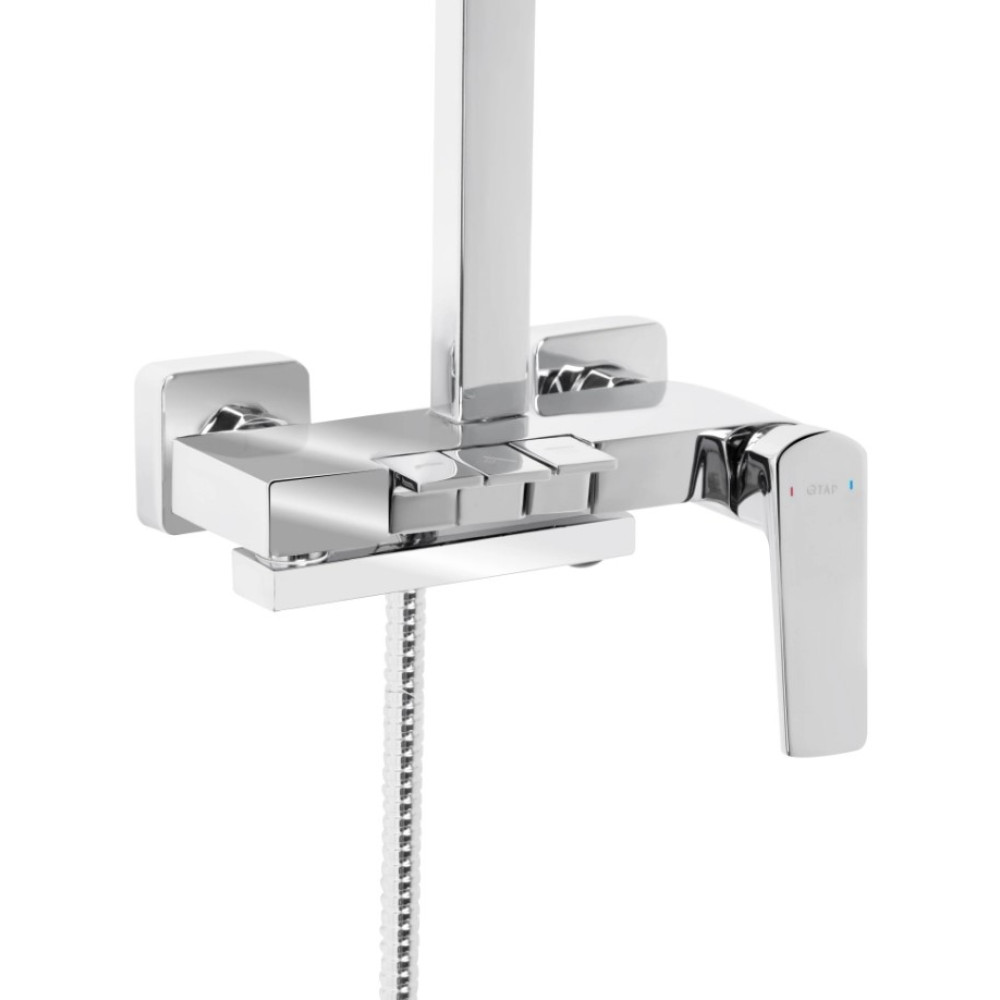 Душевая система Qtap Crow Chrome (k30) QTCRO111CRM48648