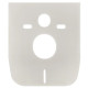 Набор Qtap Nest 4 в 1 подвесной унитаз Tern Ultra Quiet 525x345x360 + комплект установки QT17332303AW47508