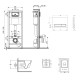 Набор Qtap Nest 4 в 1 подвесной унитаз Crow Ultra Quiet 490x360x290 + комплект установки QT05335171W45132