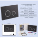 Набор Qtap Nest 4 в 1 подвесной унитаз Crow Ultra Quiet 520x360x290 + комплект установки QT05335172W48193