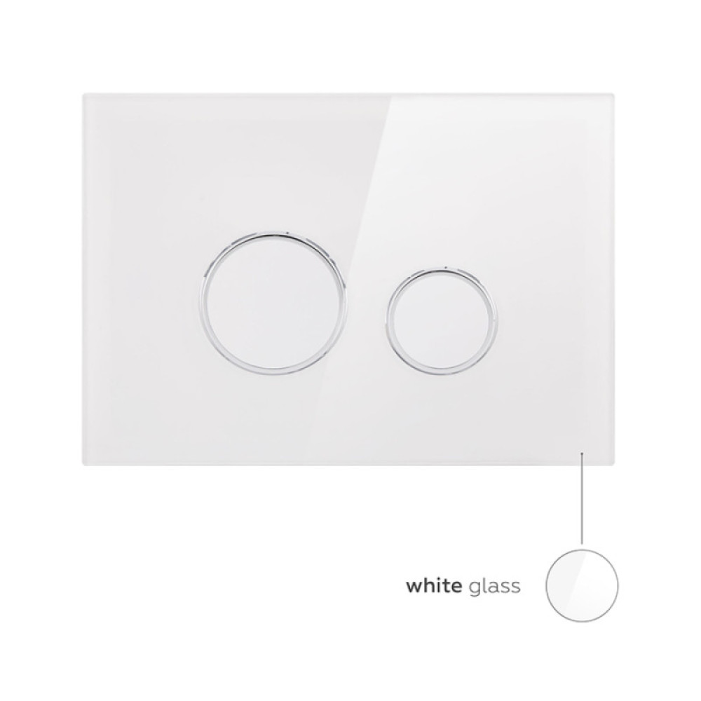 Панель змиву для унітазу Qtap Nest QT0111V1164GW