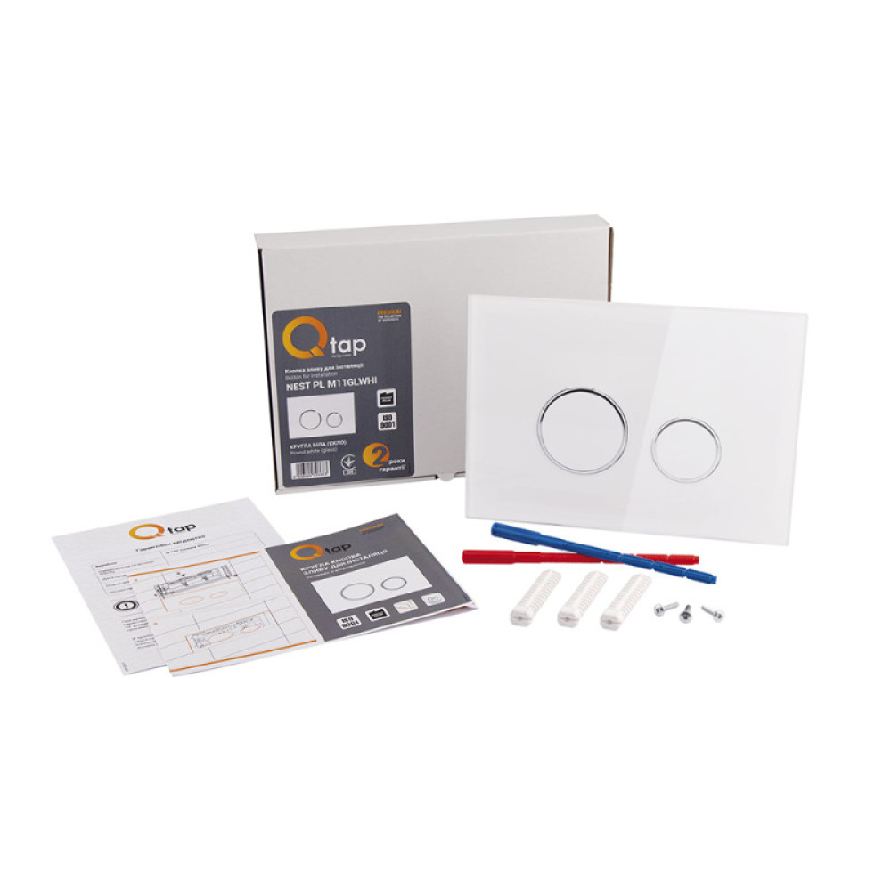 Панель змиву для унітазу Qtap Nest QT0111V1164GW