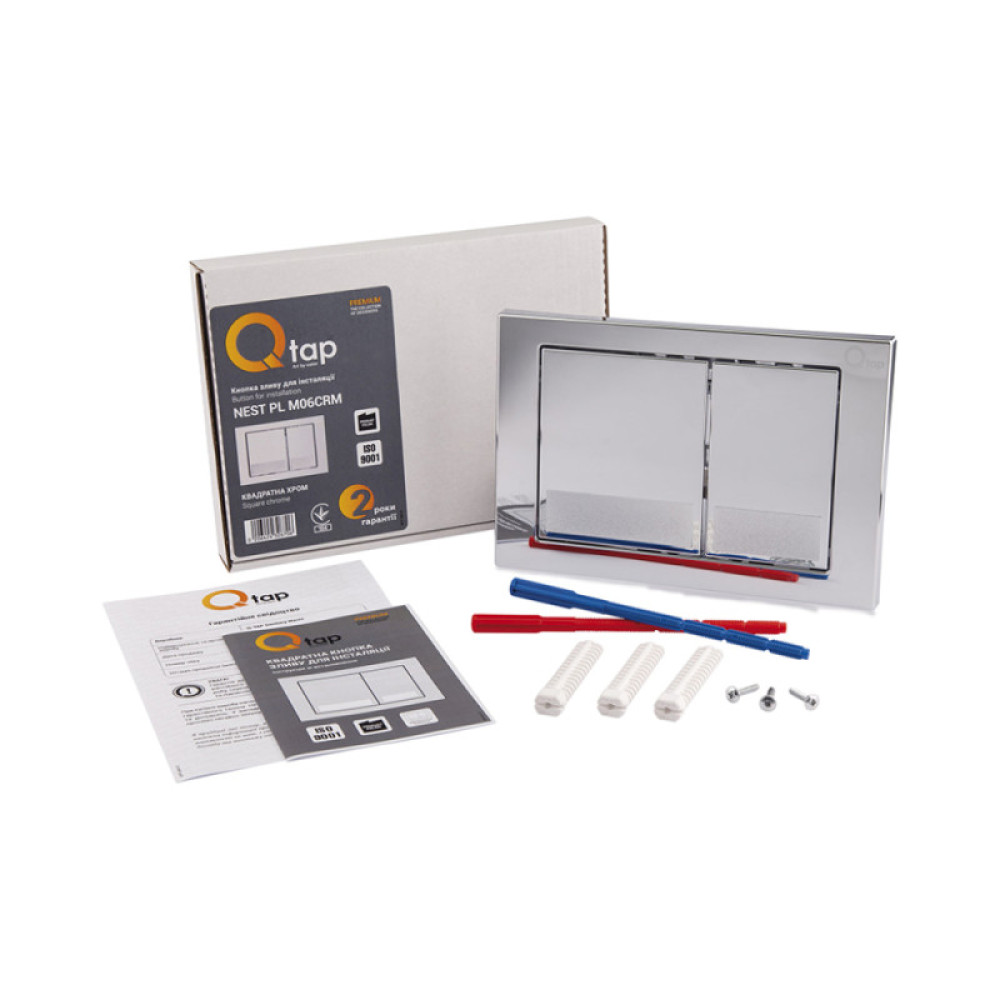 Панель змиву для унітазу Qtap Nest QT0111M06028CRM