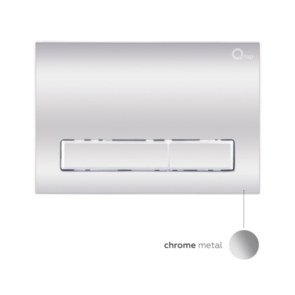 Панель змиву для унітазу Qtap Nest QT0111M08381CRM
