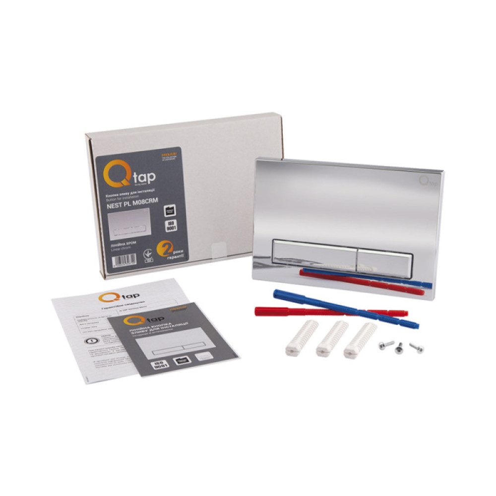 Панель змиву для унітазу Qtap Nest QT0111M08381CRM